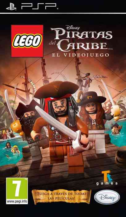 Lego Piratas Del Caribe Psp